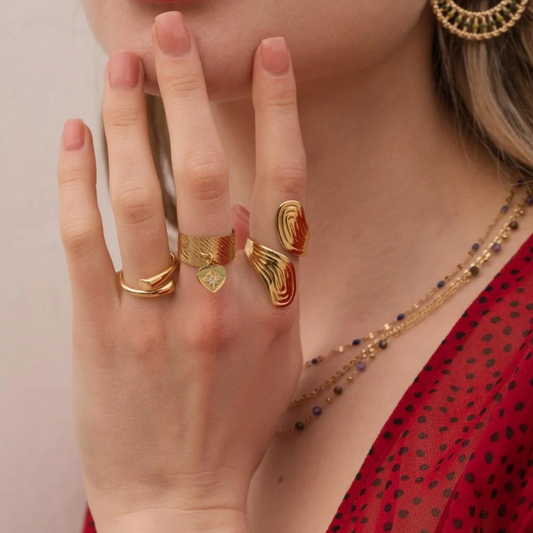 Bague fine ajustable