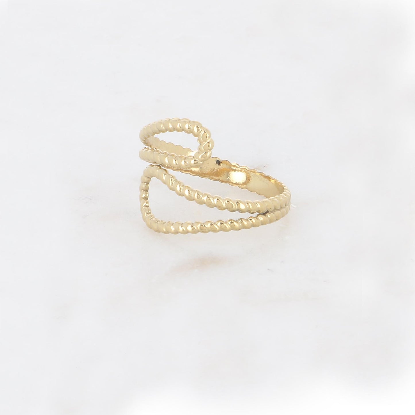 Bague ajourée