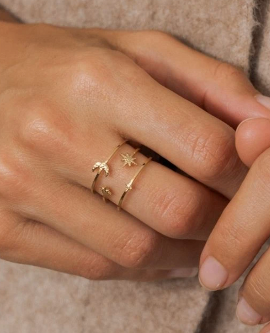 Bague ciel étoilé