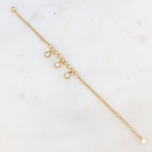 Bracelet avec oxyde de zirconium