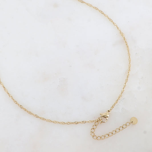 Sautoir avec pendentif étoile (80+5CM)