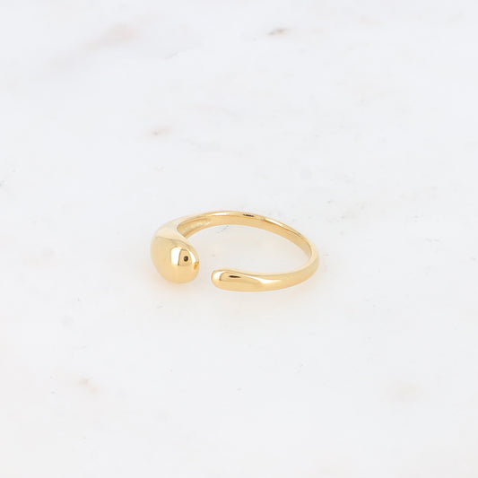 Bague ouverte - formes arrondies