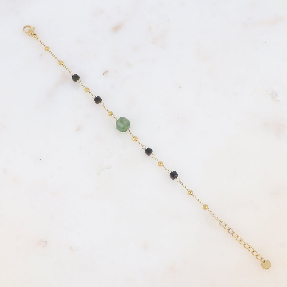 Bracelet avec pierres naturelles