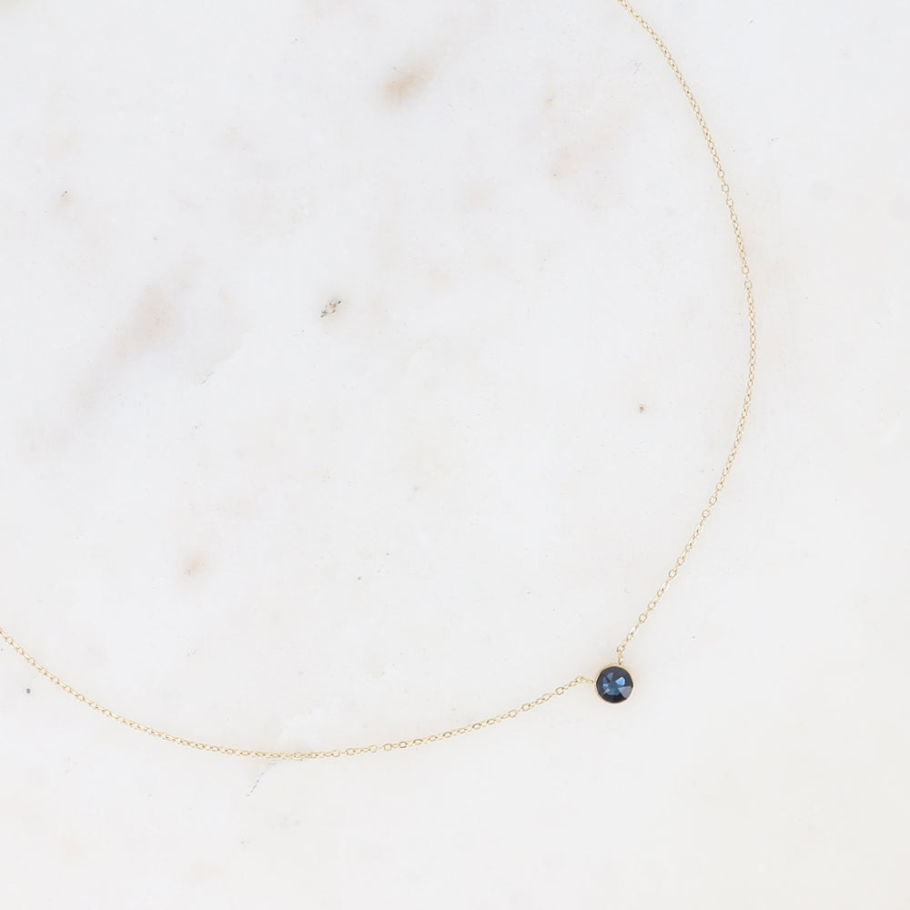 Collier orné de cristal de Swarovski® PP20 - Montana