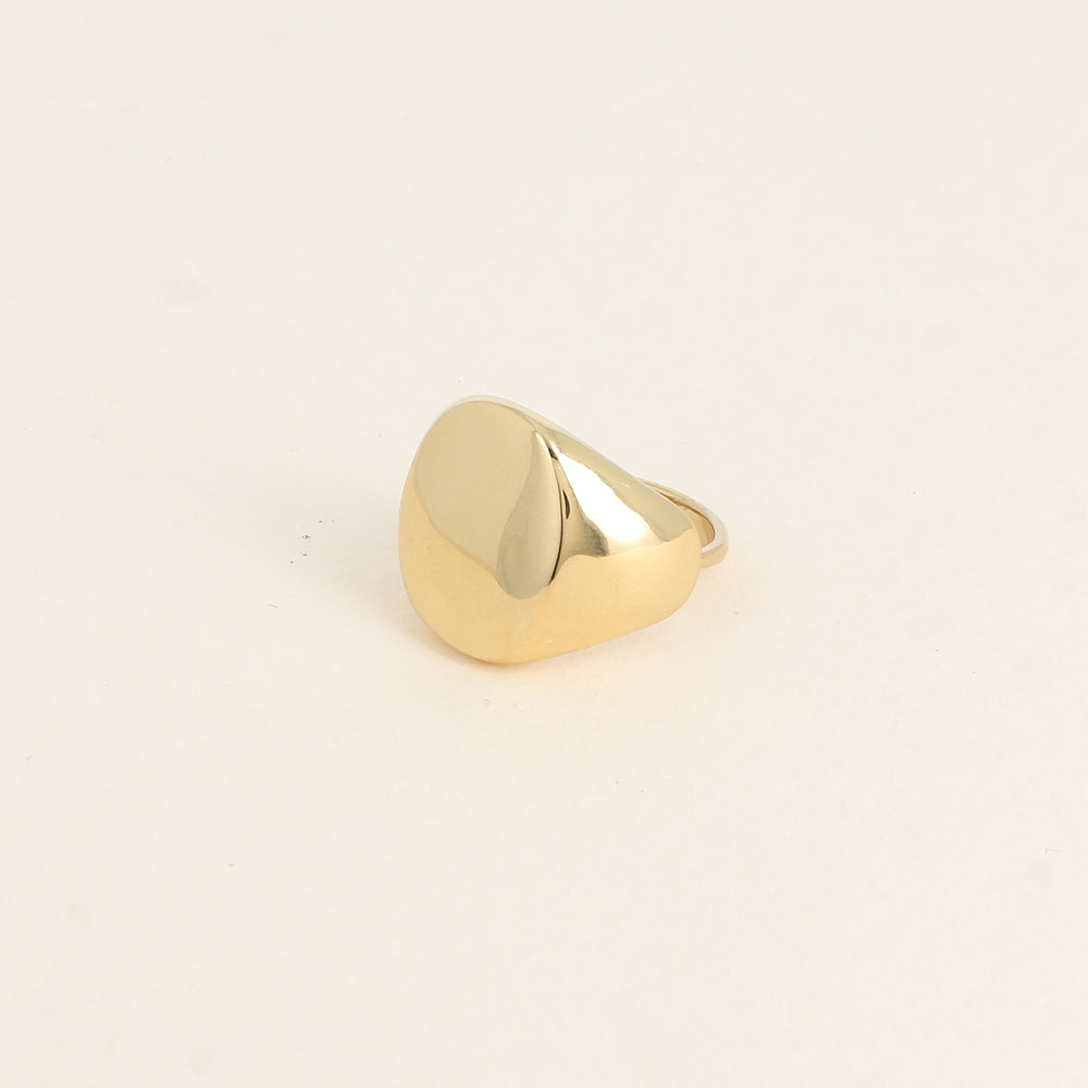 Bague - chevalière forme ovale
