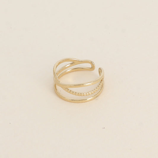 Bague - 3 anneaux entrecroisés