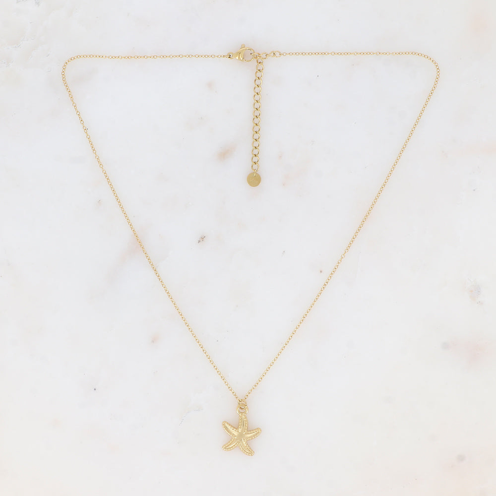 Collier avec étoile de mer (40+5CM)