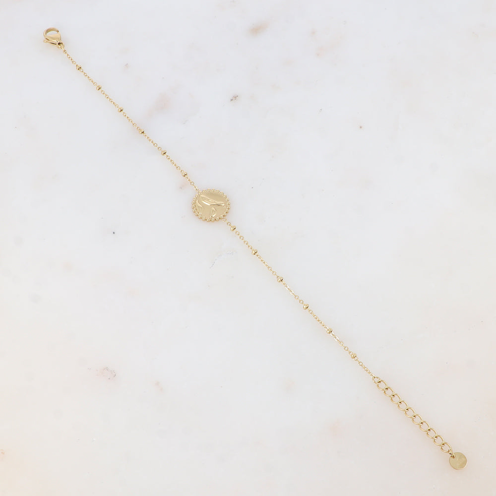 Bracelet avec pampille graphique