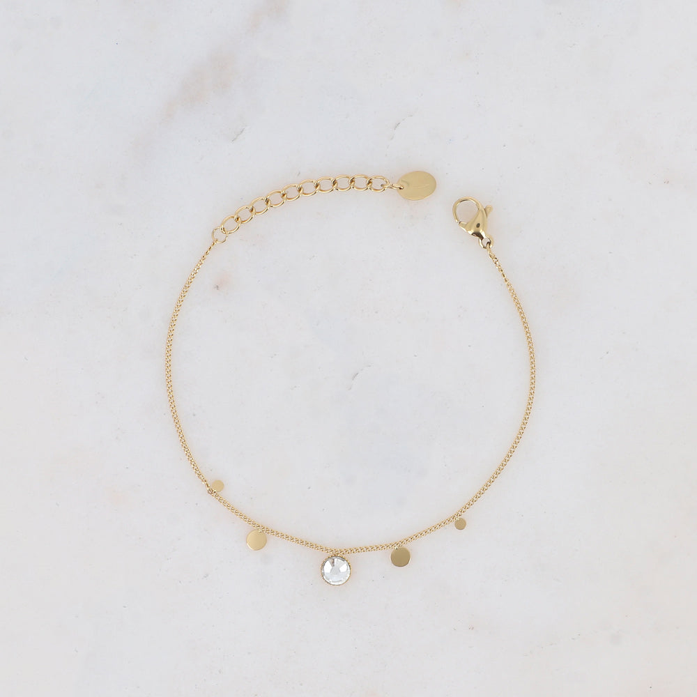 Bracelet - orné de cristaux de Swarovski® PP20 - Crystal