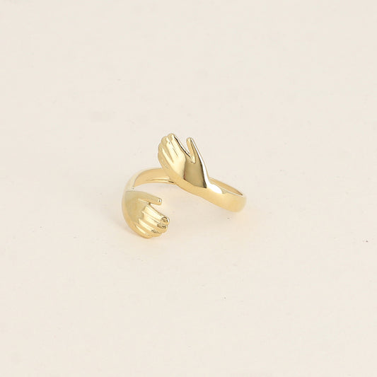 Bague ouverte - étreinte, bras
