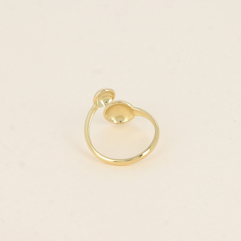 Bague - deux ronds