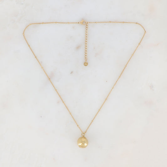 Collier avec balle de baseball 45+5 cm