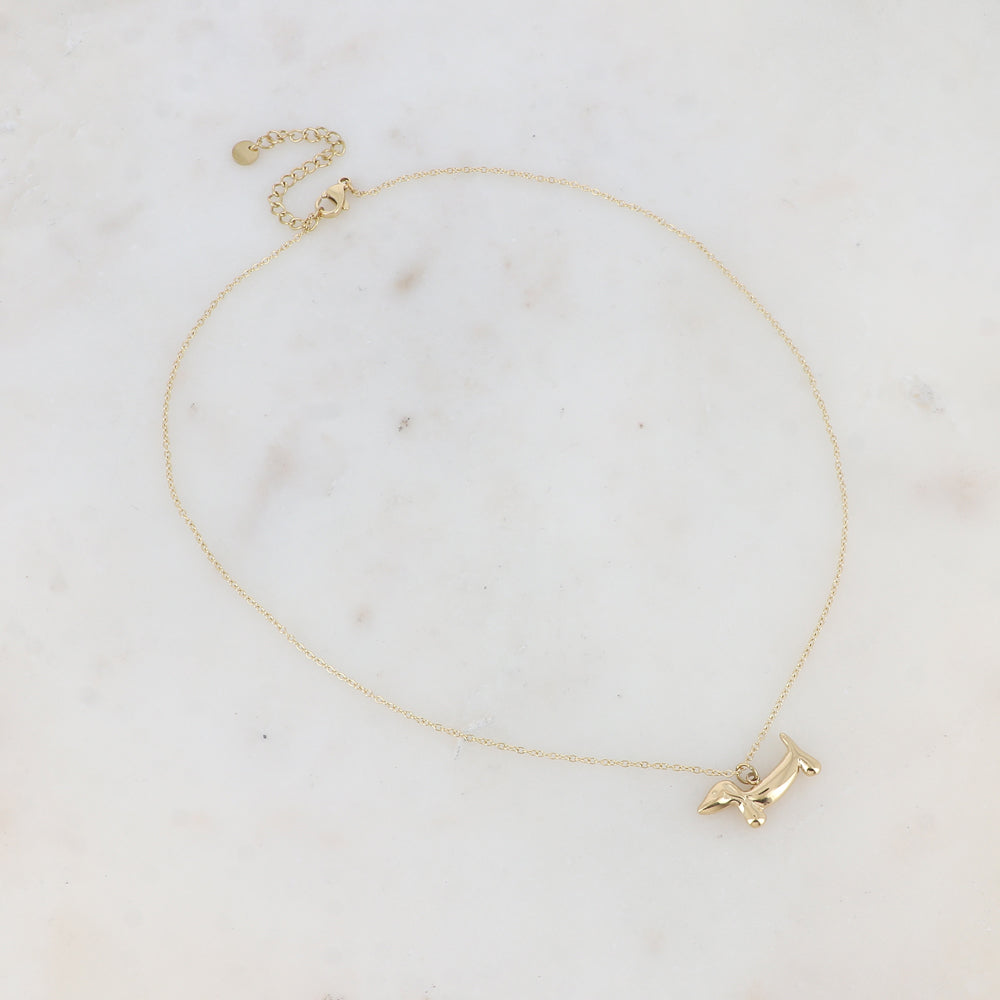 Collier - pendentif teckel 40+5 cm
