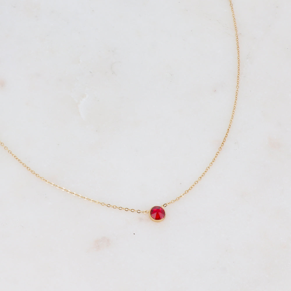 Collier orné de cristal de Swarovski® PP20 - Siam