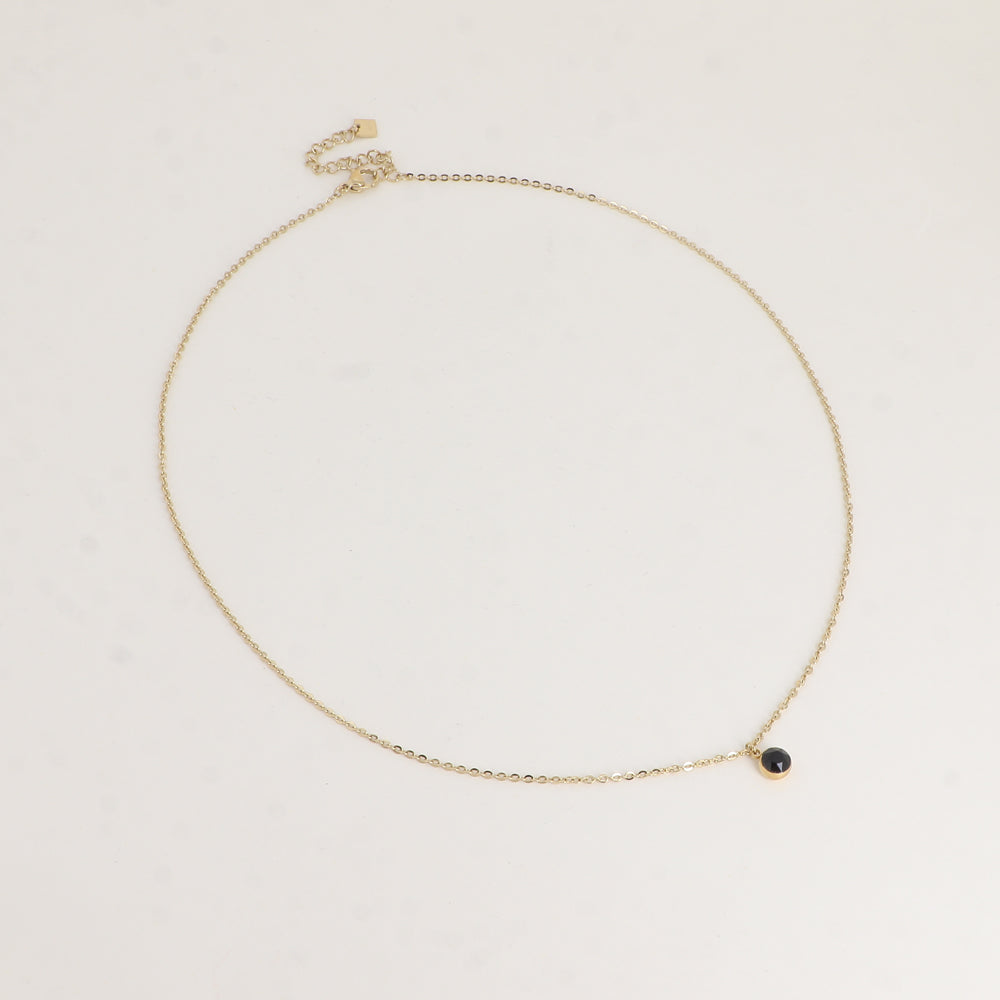 Collier - Cristal SS24 - Orné de cristaux de Swarovski® - 45+5 cm - Diamètre du cristal : 5 mm - Jet