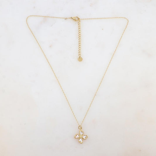 Collier avec pendentif nacré (40+5CM)