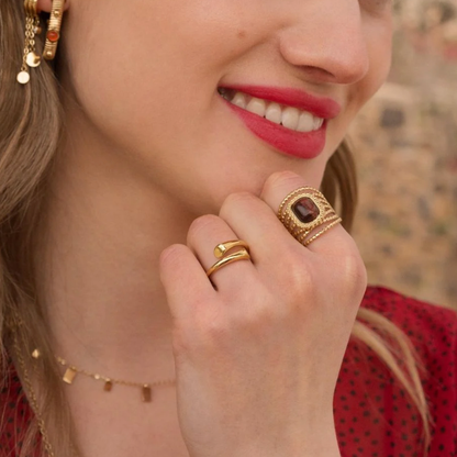 Bague fine ajustable