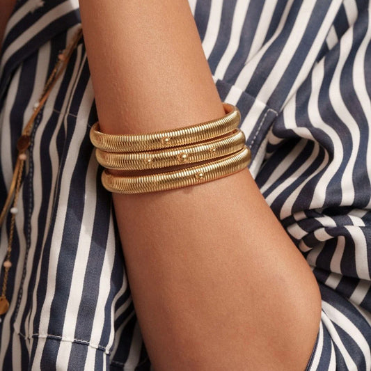 Manchette 3 rangs avec 5 boules