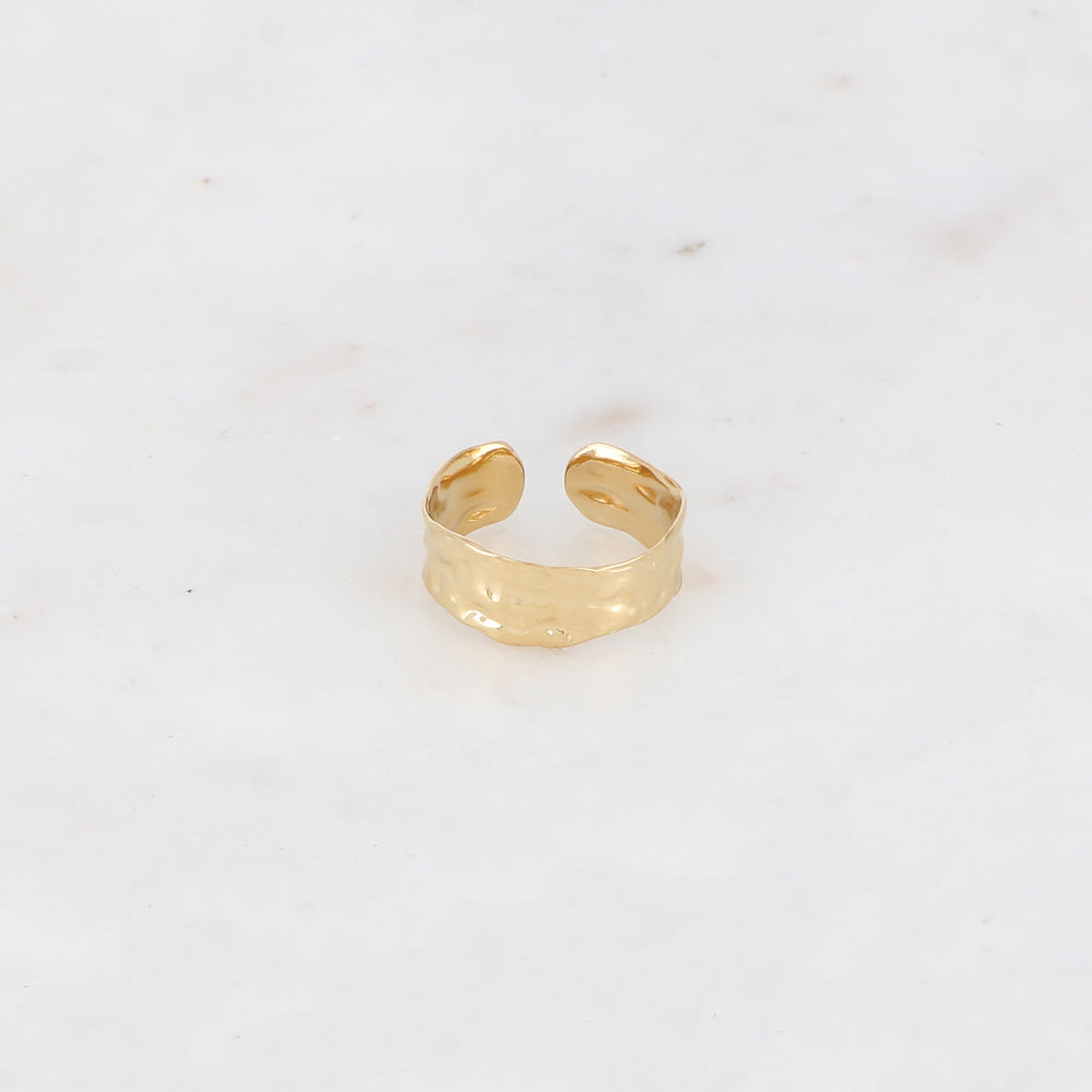 Bague texturée
