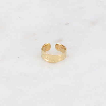 Bague texturée
