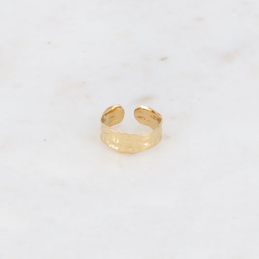 Bague texturée