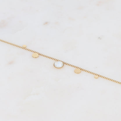Bracelet - orné de cristaux de Swarovski® PP20 - Light grey delite