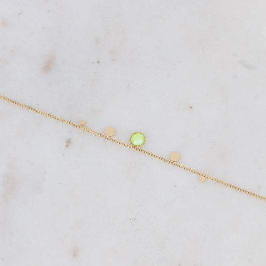 Bracelet - orné de cristaux de Swarovski® PP20 - Sunshine delite - Diamètre du cristal: 0,5 cm