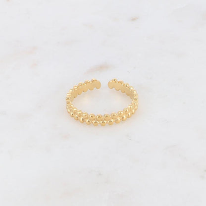 Bague avec effet bille