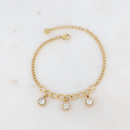 Bracelet avec oxyde de zirconium