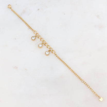 Bracelet avec oxyde de zirconium