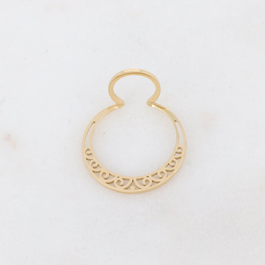 Ear Cuff ajouré 2 x 2,4 cm