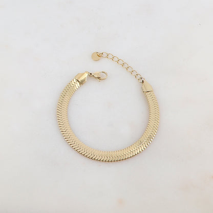 Bracelet en maille miroir