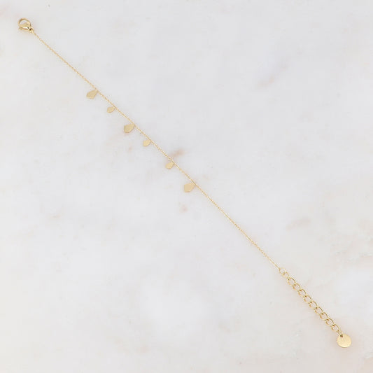 Bracelet avec pampilles géométriques