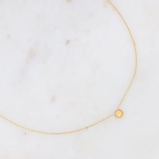 Collier orné de cristal de Swarovski® PP20 - Buttercup