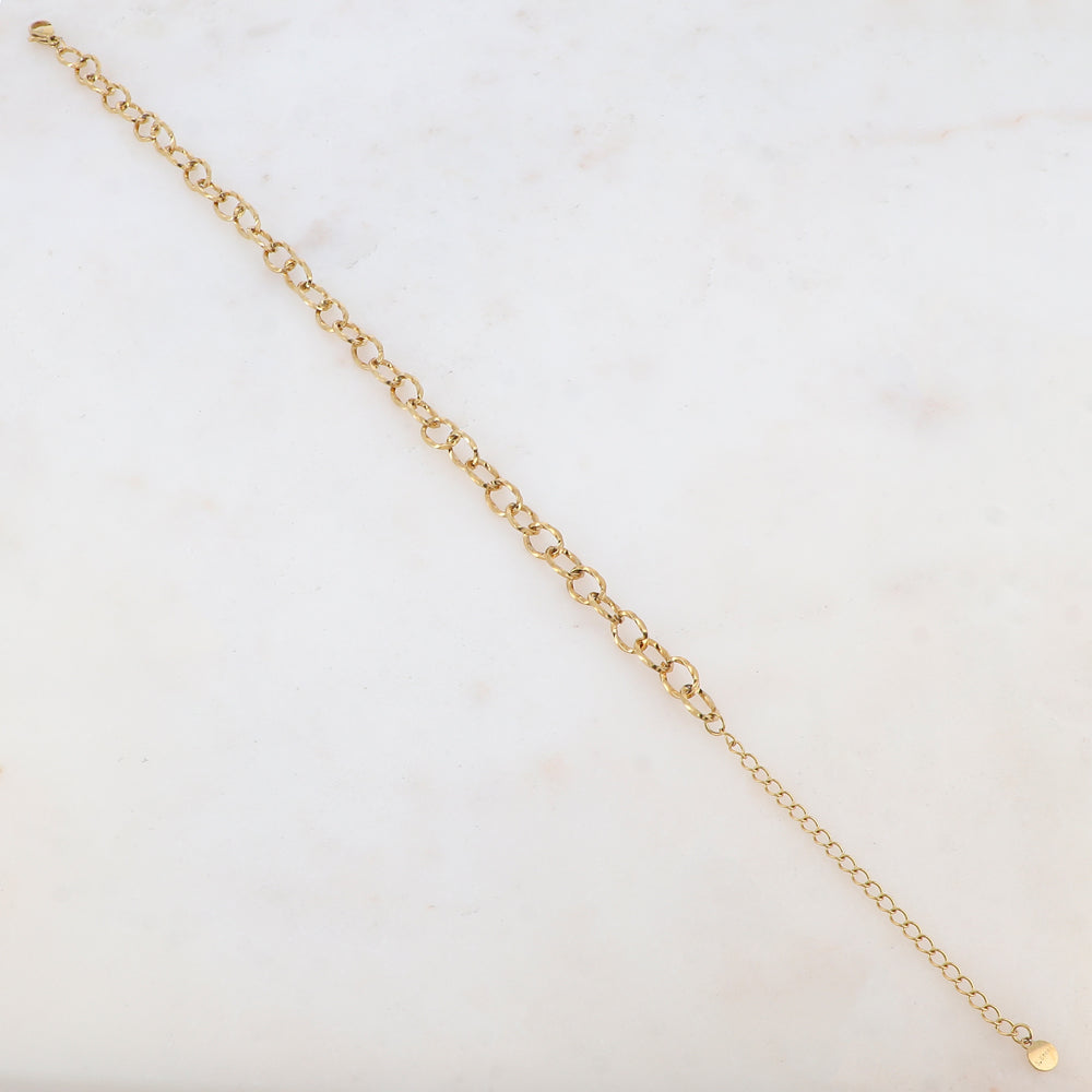 Chaîne de cheville en maille (22+7CM)