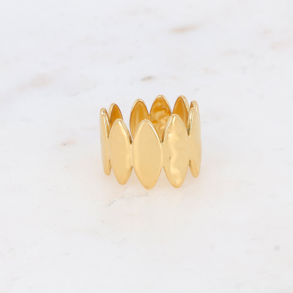 Bague multi-ovale