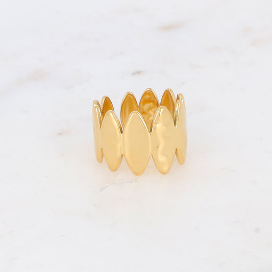 Bague multi-ovale