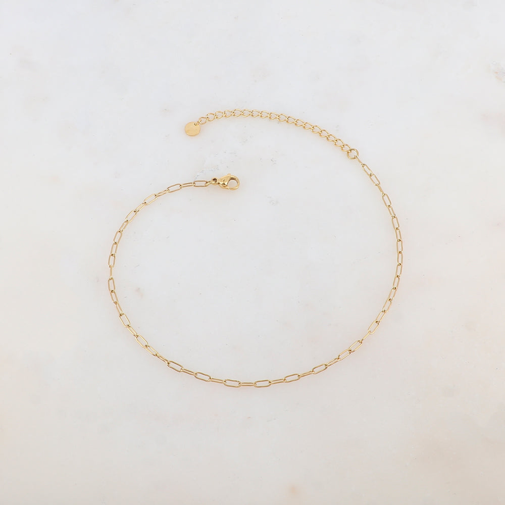 Chaîne de cheville en maille (23+5CM)