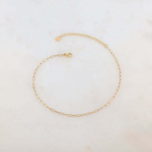 Chaîne de cheville en maille (23+5CM)
