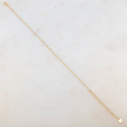 Chaîne de cheville en maille (23+5CM)