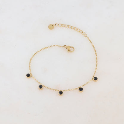 Bracelet avec 5 strass