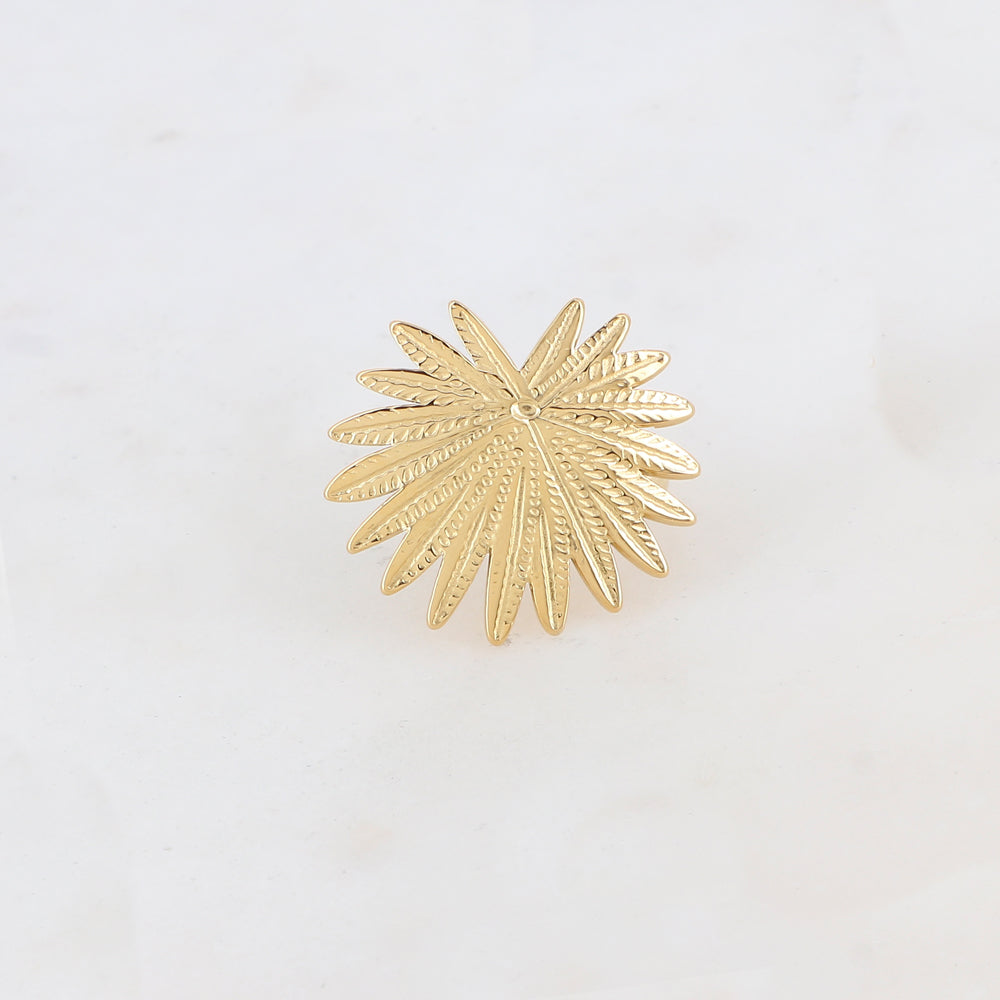 Bague feuillage