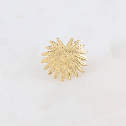 Bague feuillage