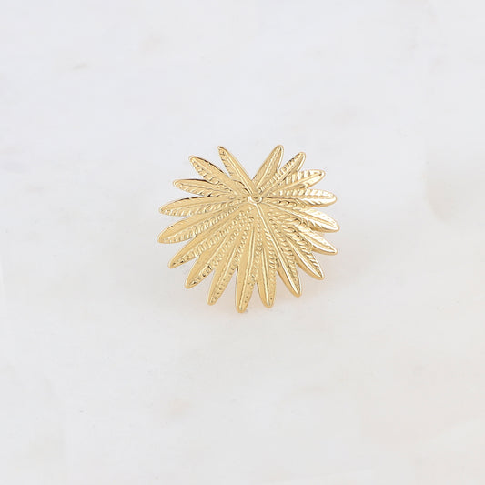 Bague feuillage