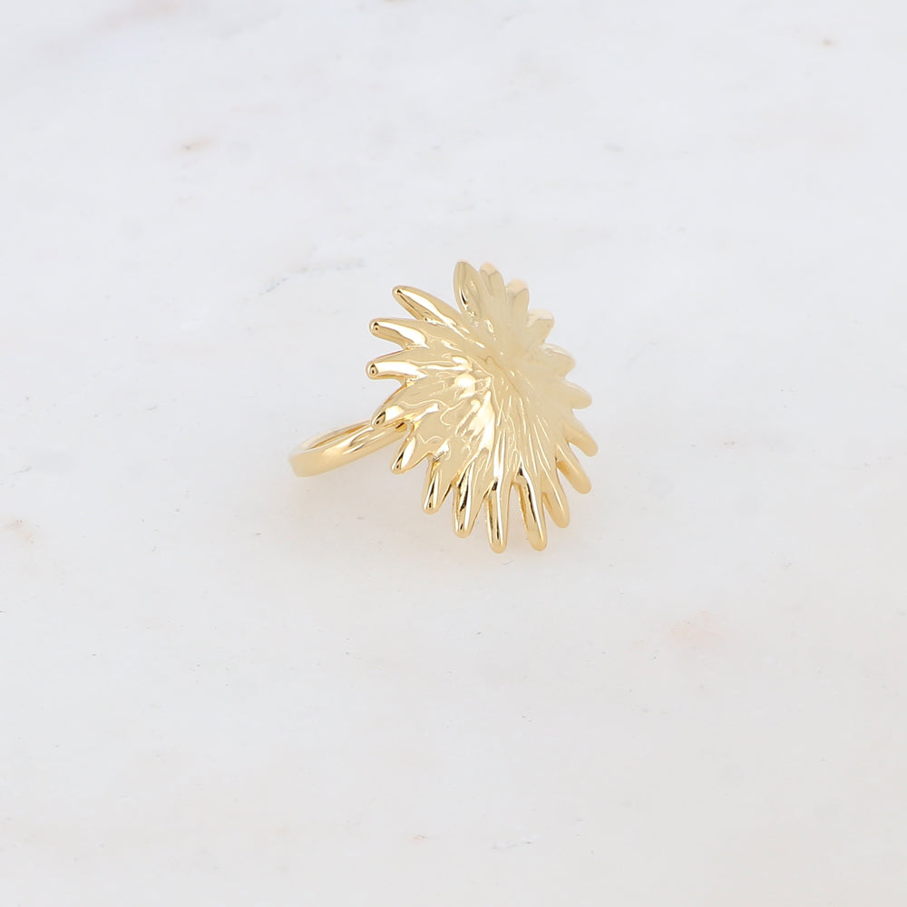 Bague feuillage