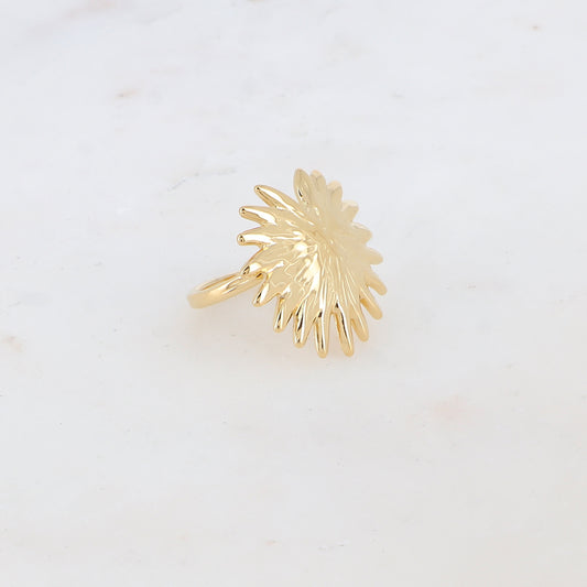 Bague feuillage