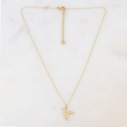 Collier avec pendentif oiseau (40+5CM)