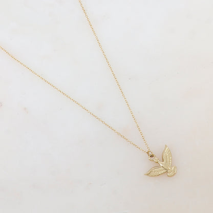 Collier avec pendentif fleur (40+5CM)