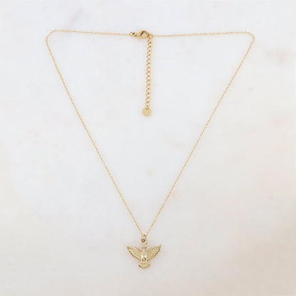 Collier avec pendentif fleur (40+5CM)