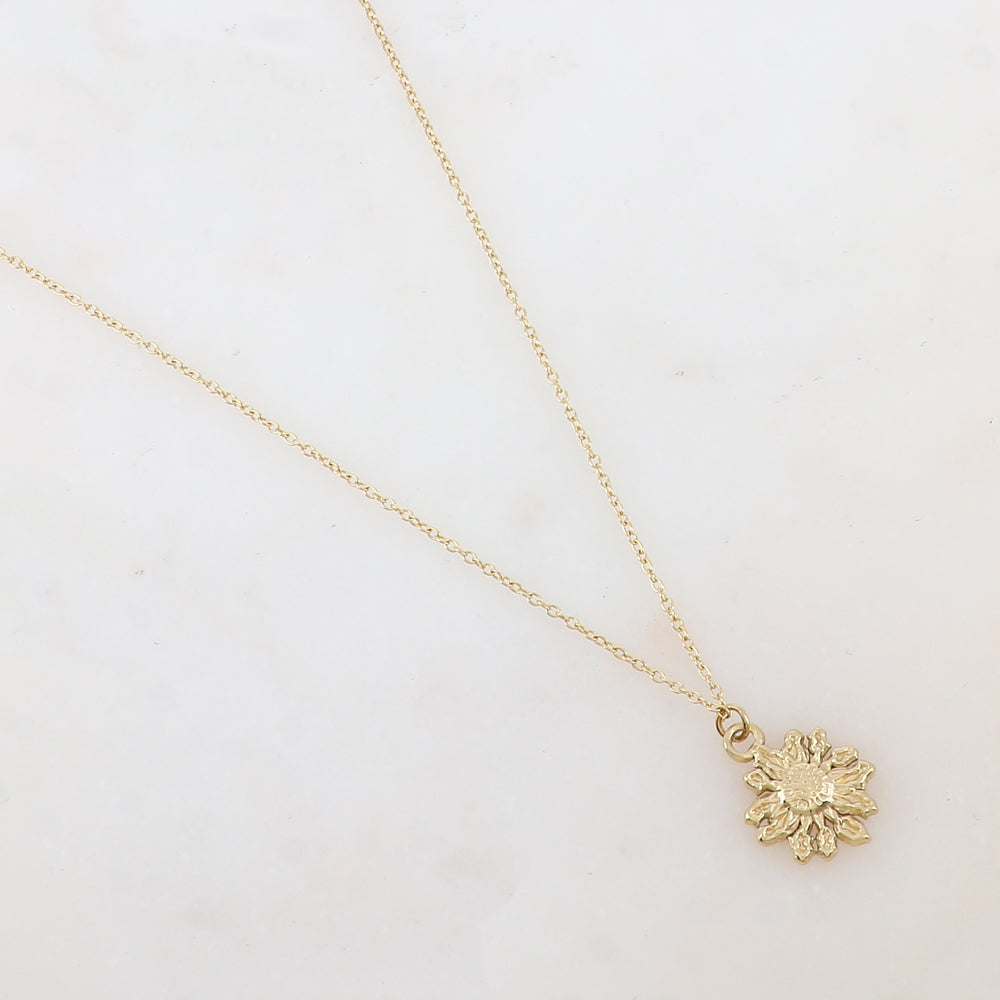 Collier avec pendentif fleur (40+5CM)